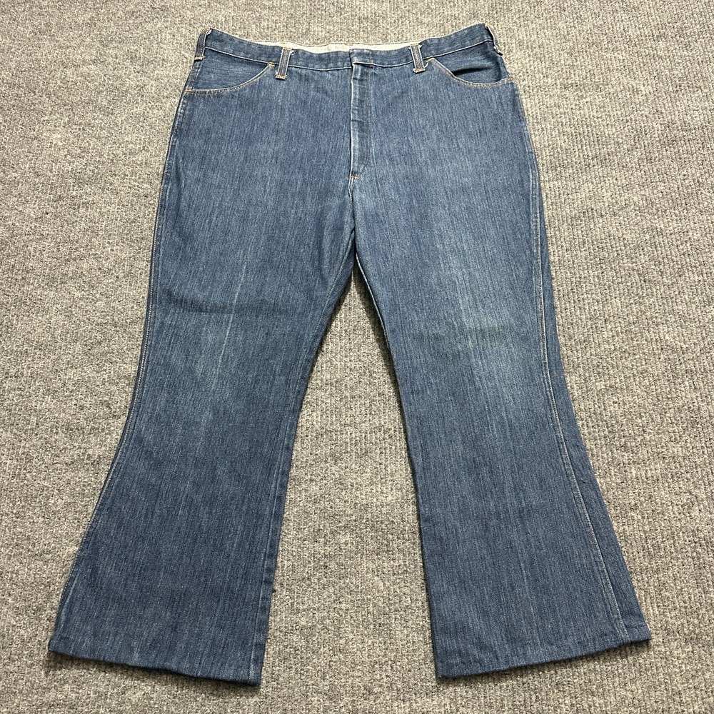 Dickies Womens Bootcut Jeans W40"‎ Blue Denim Vintage Style High Rise No Tag